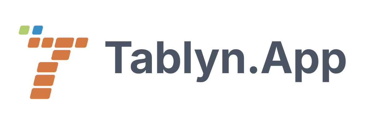 Tablyn App - Logo Barcode-Powered POS