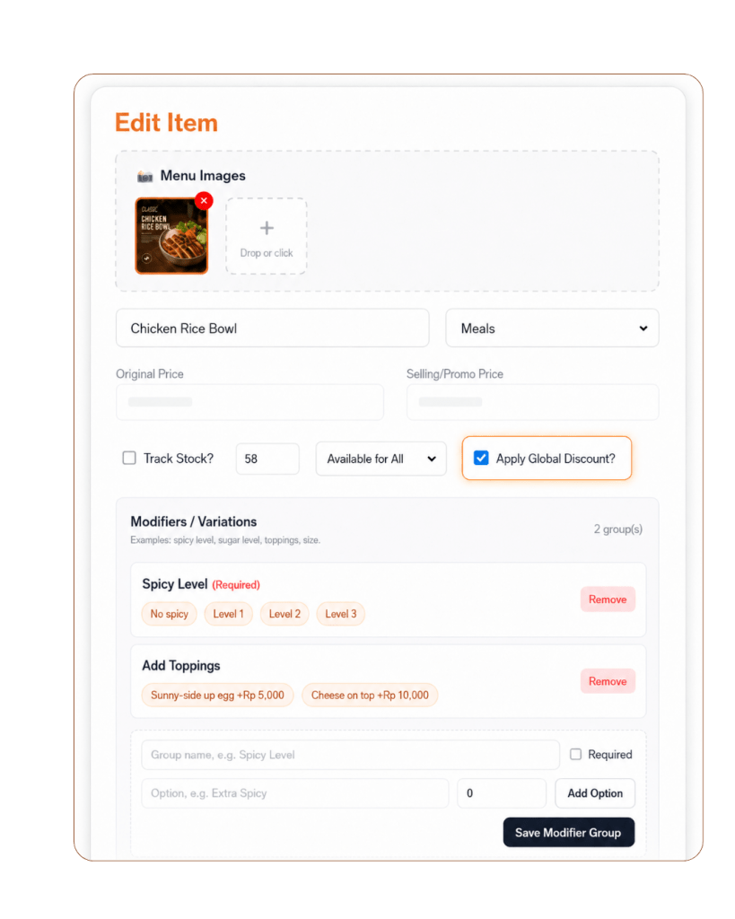 Tablyn App POS Features