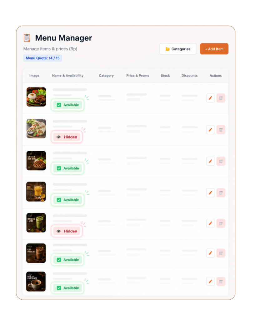 Tablyn App POS Features