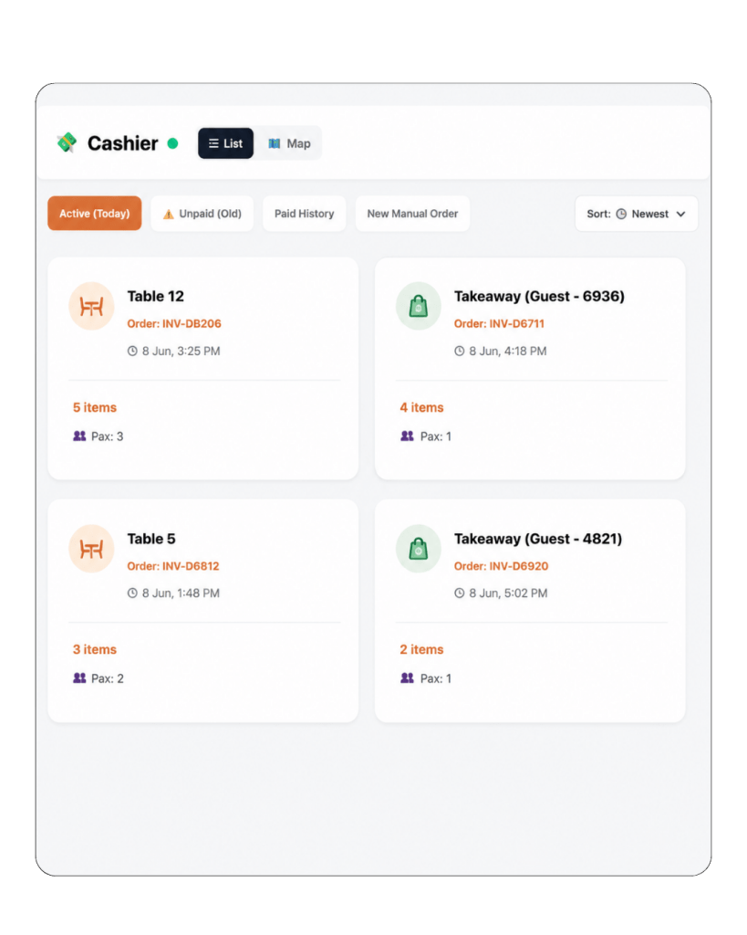Tablyn POS Features