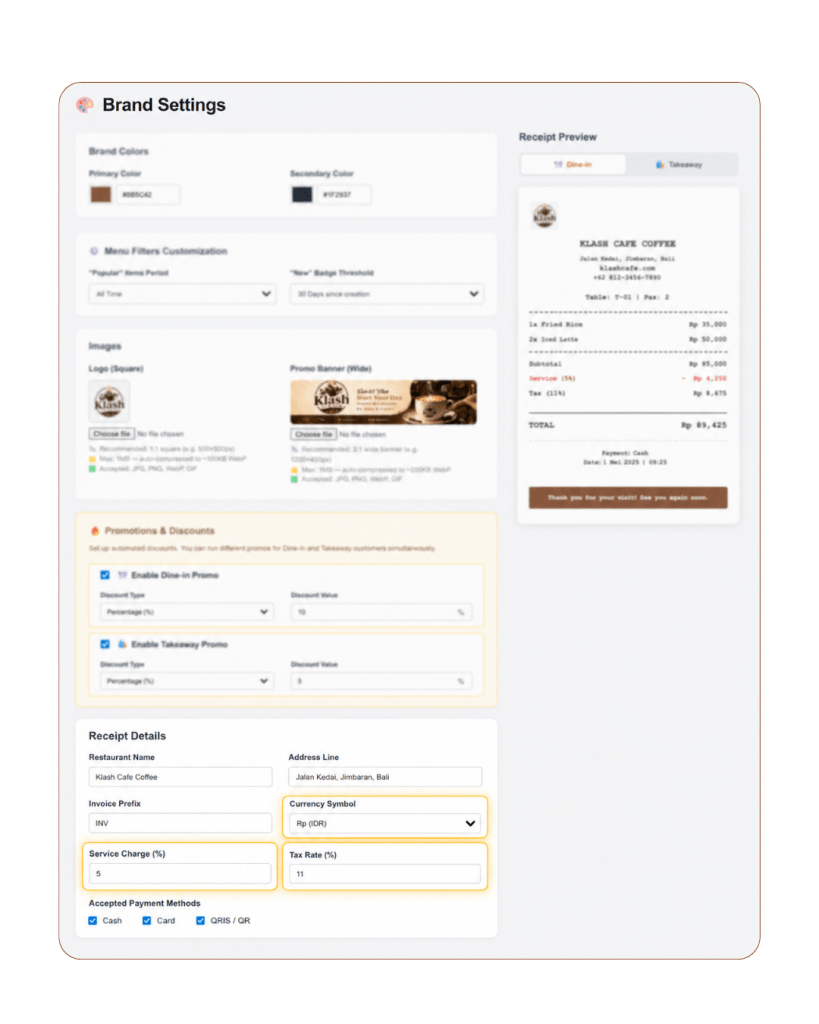 Tablyn App POS Features