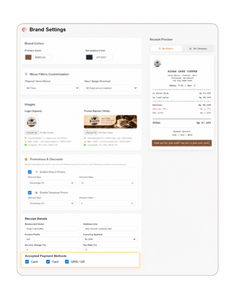 Tablyn App POS Features