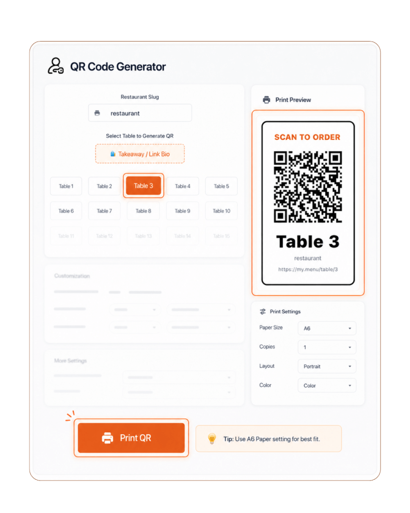 Tablyn App - POS Features