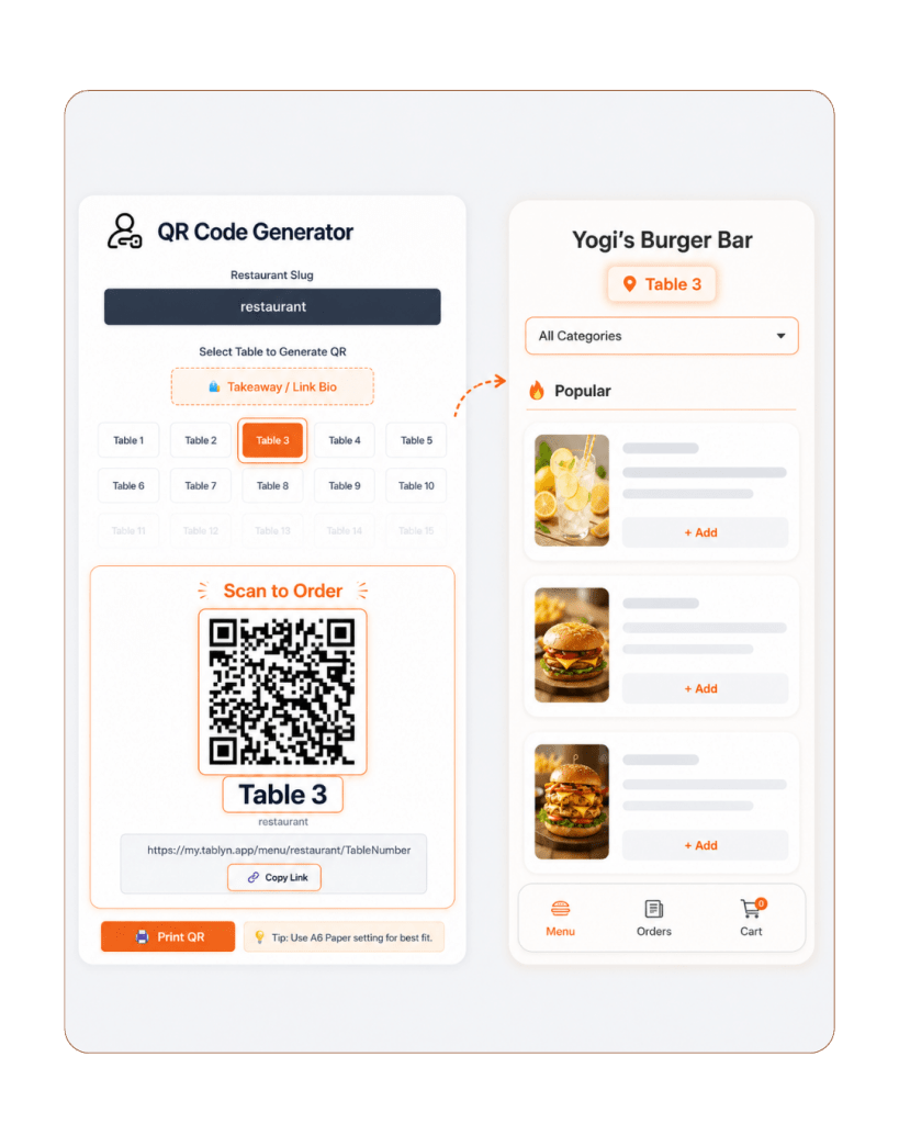 Tablyn App - POS Features