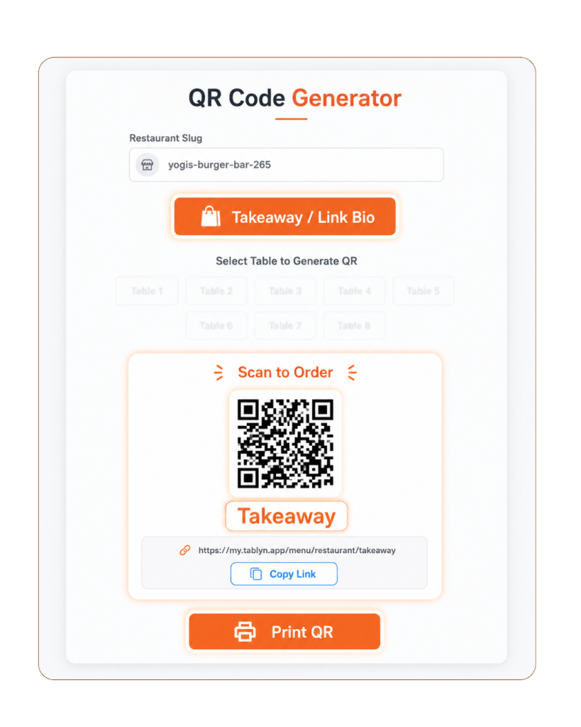 Tablyn App - POS Features