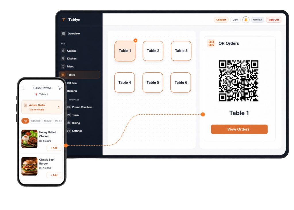 Restaurant POS Features